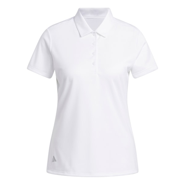 Adidas Dam/Kvinnors Performance Poloshirt 14 UK - 16 UK Vit White 14 UK - 16 UK