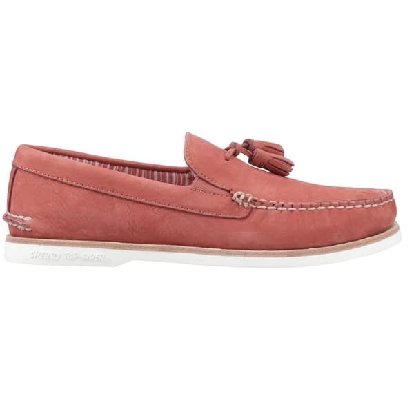 Sperry Herr Äkta Original Läder Båtskor 8 UK Röd Red 8 UK