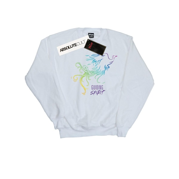 Disney Girls Mulan Movie Phoenix Guiding Spirit Sweatshirt 12-1 White 12-13 Years