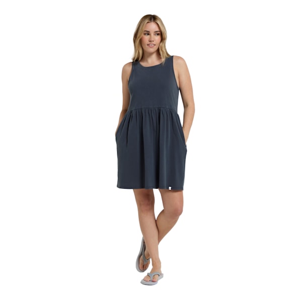 Animal Womens/Ladies Jersey Organic Beach Dress 6 UK Navy Navy 6 UK