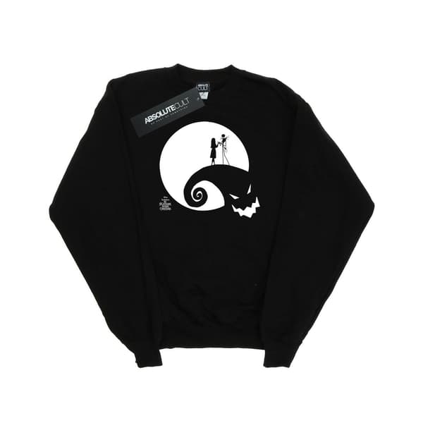 Disney Flickor Nightmare Before Christmas Måne Oogie Boogie Tröja Black 7-8 Years