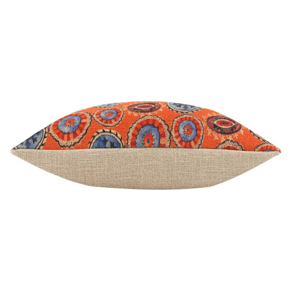 Wylder Akamba Tribal Rektangulär Kuddfodral 50cm x 30cm Tang Tangerine 50cm x 30cm