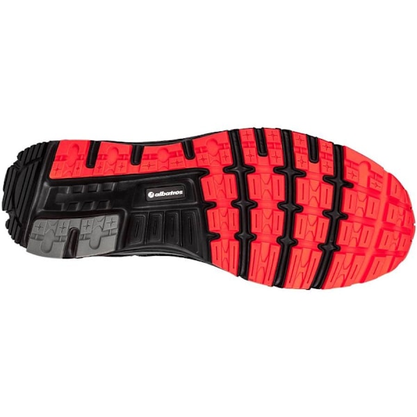 Albatros Lift Impulse Low Säkerhetsskor för Herr 7 UK Röd/Svart Red/Black 7 UK