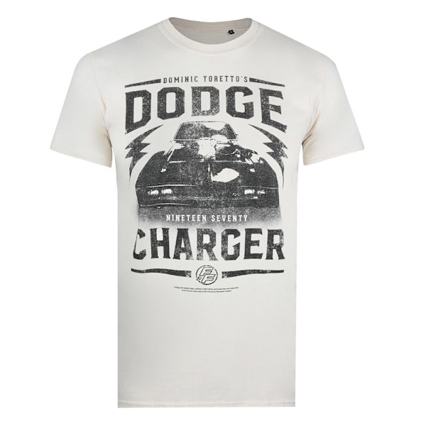 Snabb & Furious Herr Dodge Charger T-shirt XL Naturlig Natural XL