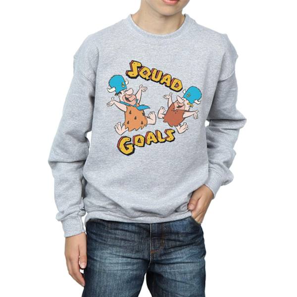 The Flintstones Boys Squad Goals Sweatshirt 5-6 år Sports Grå Sports Grey 5-6 Years