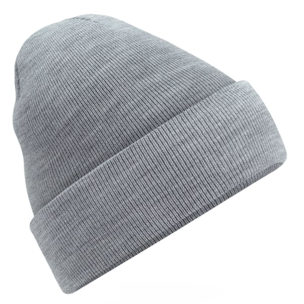 Beechfield Unisex Vuxen Original Cuffed Beanie One Size Ash Grå Ash Grey One Size