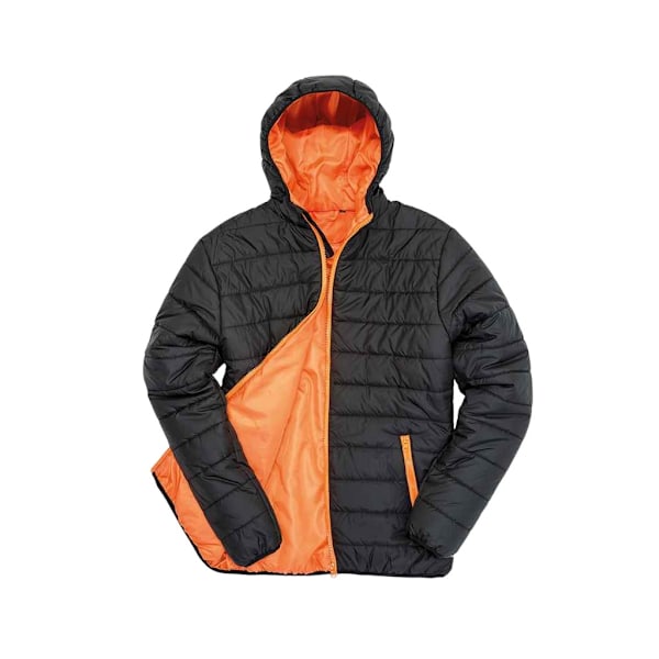 Result Core Herr Vadderad Jacka XL Svart/Orange Black/Orange XL