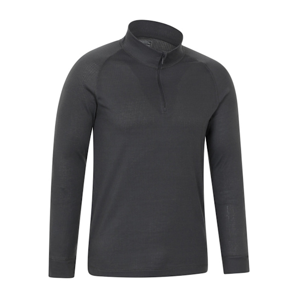 Mountain Warehouse Talus Underställströja för män (2-pack) S Grå Charcoal S