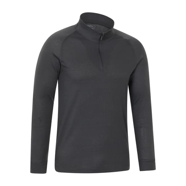 Mountain Warehouse Talus underställströja för män (2-pack) XS Cha Charcoal XS
