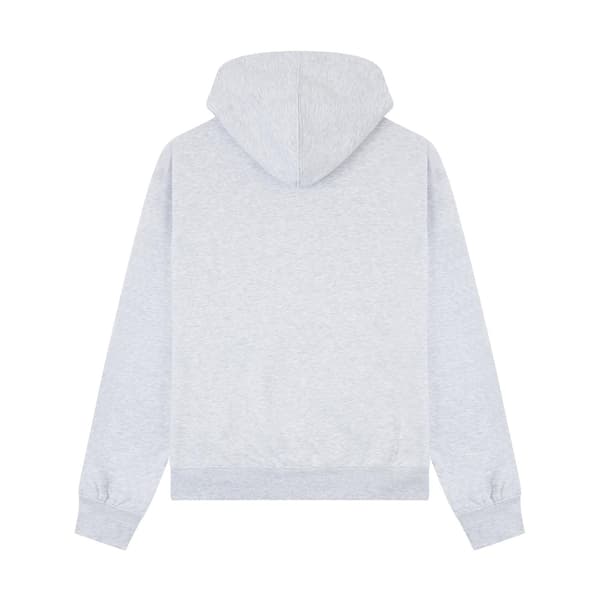 Casual Classics Unisex Vuxen Premium Kammad Bomull Oversized Huvtröja Ash Grey XXL