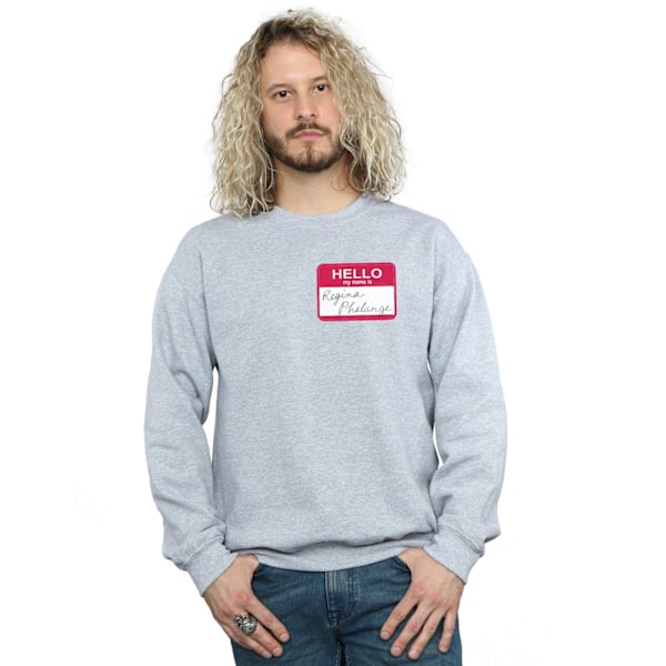 Friends Mens Regina Phalange Namnskylt Sweatshirt S Sports Grey Sports Grey S