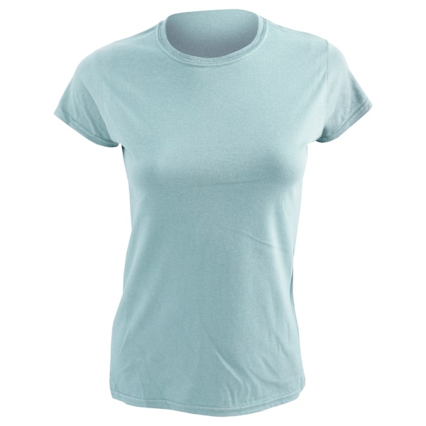 Gildan Ladies Soft Style Kortärmad T-shirt M Sky Sky M