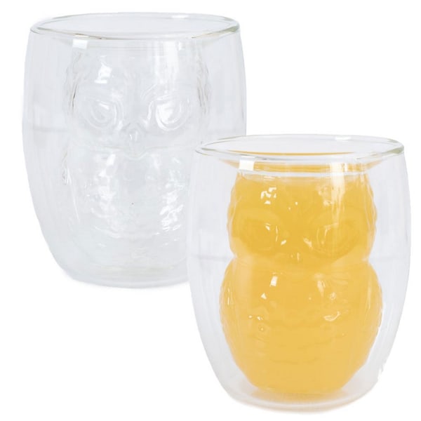 Harry Potter 3D Hedwig Glas En Storlek Klar Clear One Size