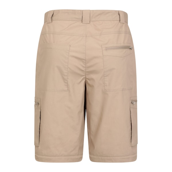Mountain Warehouse Mens Explore Convertible Trousers 30R Beige Beige 30R