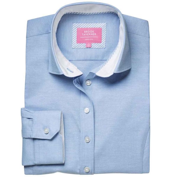 Brook Taverner Dam/Kvinnor Mirabel Formell Skjorta 20 UK Sky Blu Sky Blue 20 UK