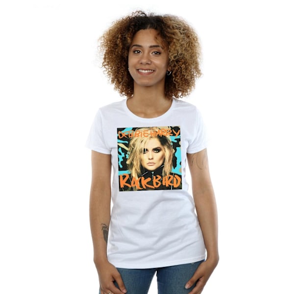 Debbie Harry Dam/Kvinnor Rockbird Cover Bomull T-Shirt L Vit White L