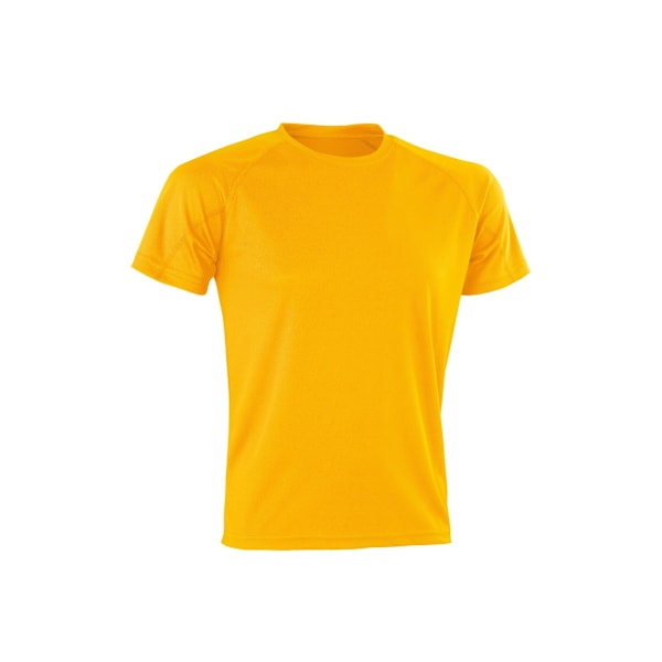 Spiro Adults Unisex Impact Aircool Tee 2XS Guld Gold 2XS