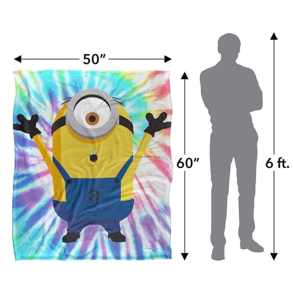 Minions Stuart Filt En Storlek Vit White One Size