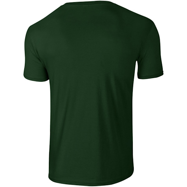 Gildan herr kortärmad mjuk t-shirt M Forest Green Forest Green M