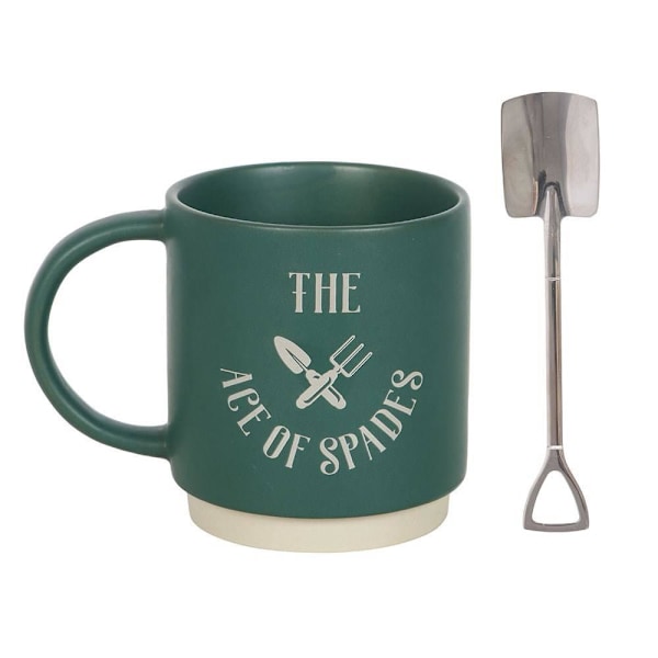 Something Different Ace of Spades Muggset One Size Grön/Silver Green/Silver One Size