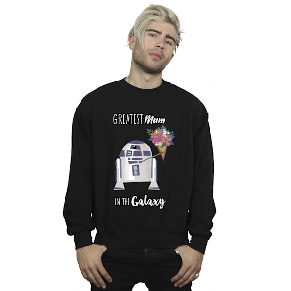 Star Wars Mens R2D2 Greatest Mum Sweatshirt XXL Svart Black XXL