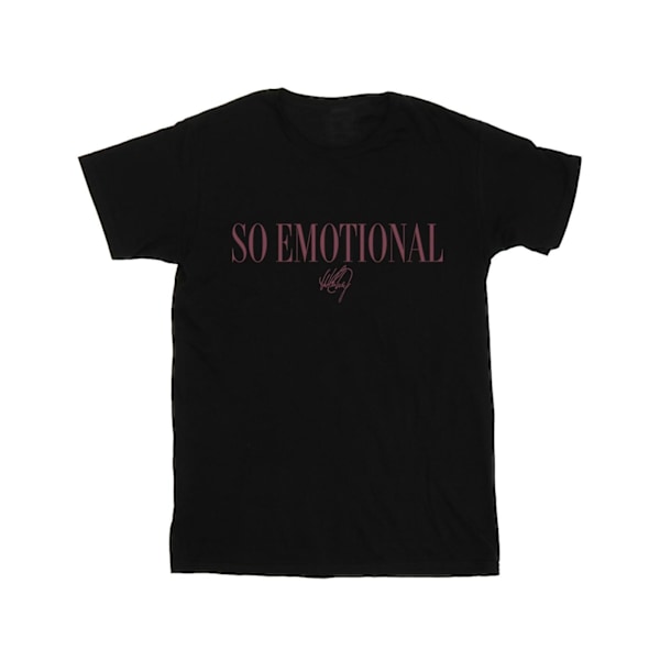 Whitney Houston Dam/Damer Så Emotionell Bomull Boyfriend T-Shirt XXL Svart Black XXL