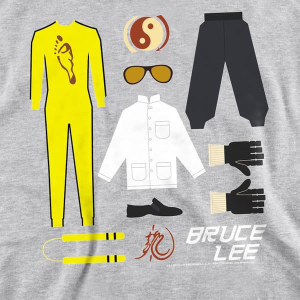 Bruce Lee Unisex Vuxen Lee Presentförpackning Heather Sweatshirt M Athlet Athletic Heather M