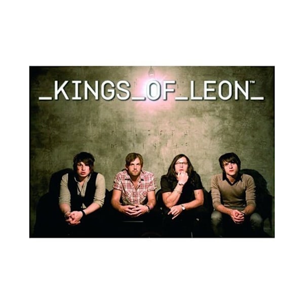 Kings Of Leon Sittande Postkort En Storlek Flerfärgad Multicoloured One Size