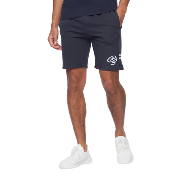 Crosshatch Dam/Damer Techland T-Shirt & Shorts Set L Marinblå/Röd Navy/Red L