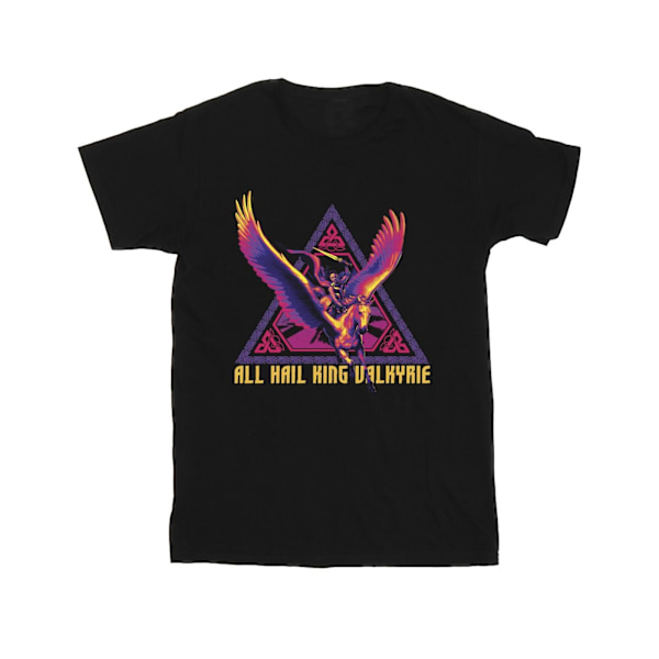 Marvel herr Thor Love And Thunder All Hail Valkyrie T-shirt 4XL Black 4XL