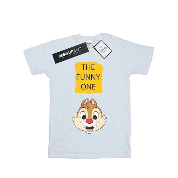 Disney Girls Chip N Dale The Funny One Bomull T-shirt 9-11 År White 9-11 Years