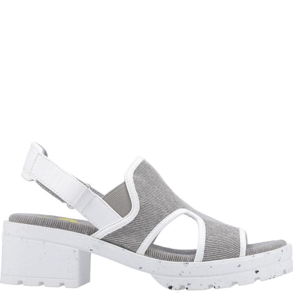 Rocket Dog Dam/Dam Lilly Sandaler 6 UK Grå/Vit Grey/White 6 UK