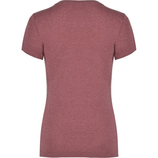 Roly Dam T-shirt med korta ärmar, Fox Heather, storlek XL, Garnet Garnet XL