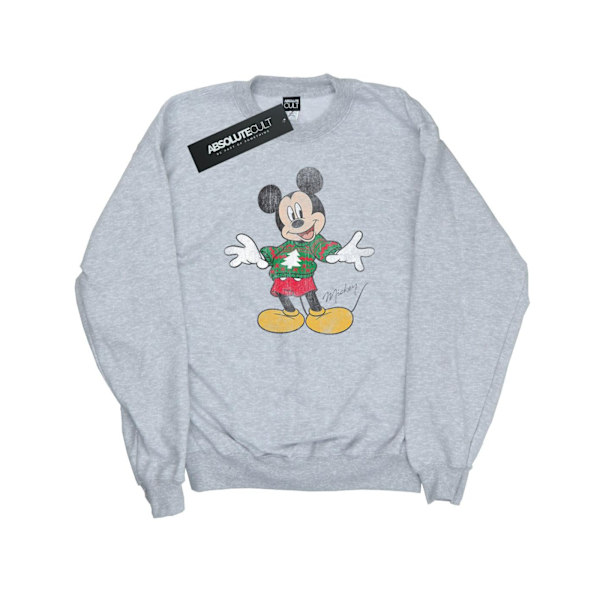 Disney Herr Mickey Mouse Jultröja Sweatshirt S Sports G Sports Grey S