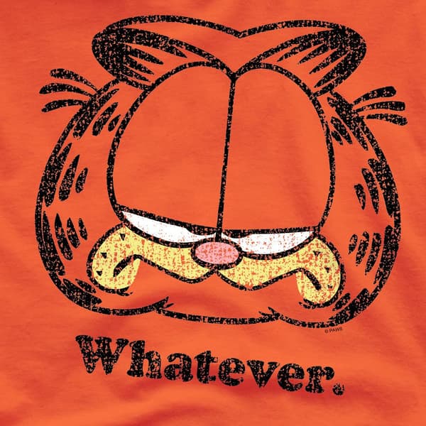 Garfield Herr Whatever T-Shirt S Orange Orange S