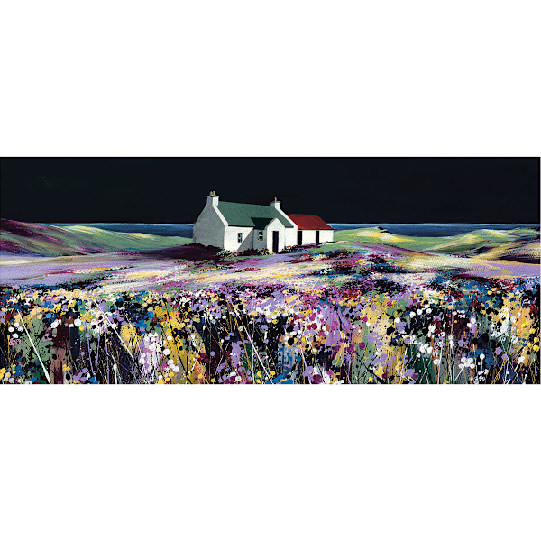 Avril Thomson Smith Moonshine Pappersaffisch 50cm x 100cm Multico Multicoloured 50cm x 100cm