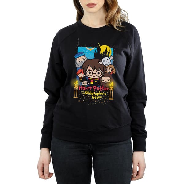 Harry Potter Dam/Dam Philosopher´s Stone Junior Sweatshirt Black XL