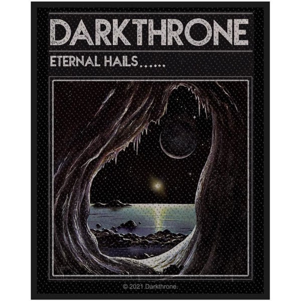 Darkthrone Eternal Hails Standard Patch One Size Svart/Grå Black/Grey One Size