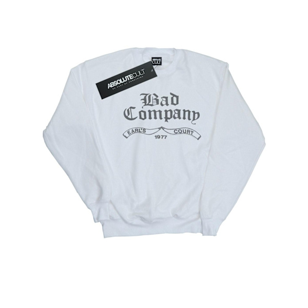 Bad Company Herr Earl´s Court 1977 Sweatshirt 3XL Vit White 3XL