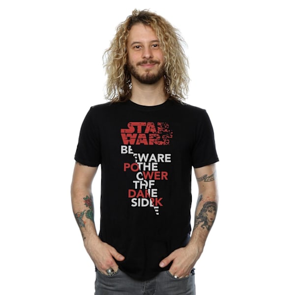 Star Wars The Last Jedi Power Of The Dark Side T-shirt L B Black L