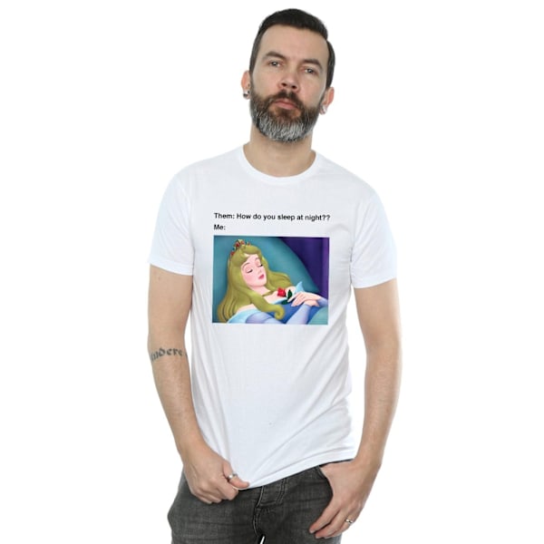 Disney Herr Sleeping Beauty Meme T-shirt M Vit White M