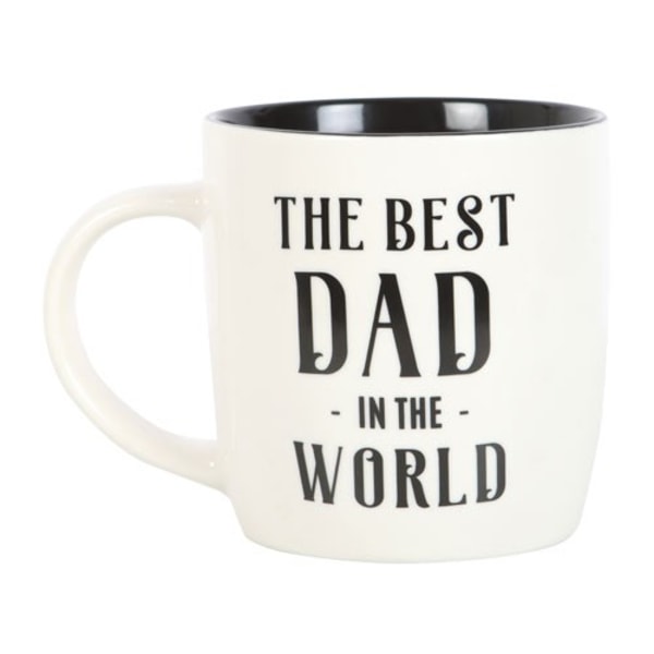 Something Different The Best Dad In The World Mug One Size Whit White/Black One Size