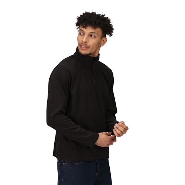 Regatta Herr 170 Series Anti-pill Dragkedja Micro Fleece M Svart Black M