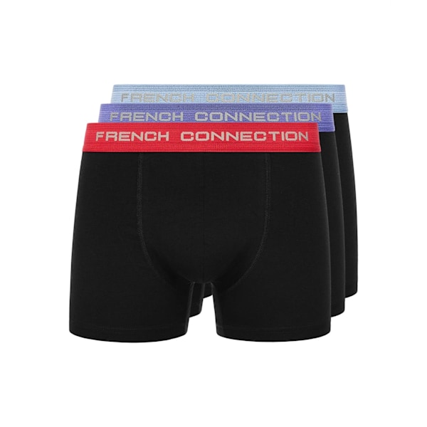 French Connection Herr FC20 Boxershorts (3-pack) XL Svart Black XL