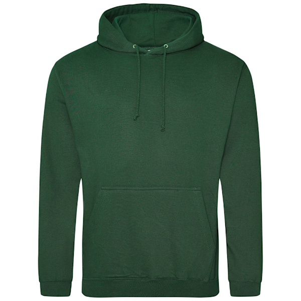 Awdis Unisex Vuxen College Hoodie 4XL Flaska Grön Bottle Green 4XL