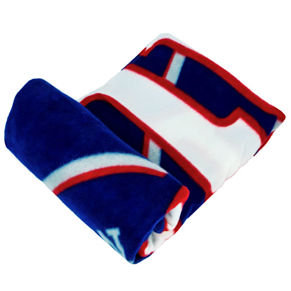 New York Giants Fleece Crest Throw One Size Mörkblå/Röd/Vit Dark Blue/Red/White One Size