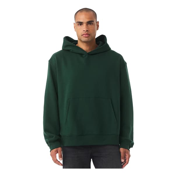 Bella + Canvas Dam/Dam Tungvikts Pullover Hoodie XXL Fo Forest Green XXL