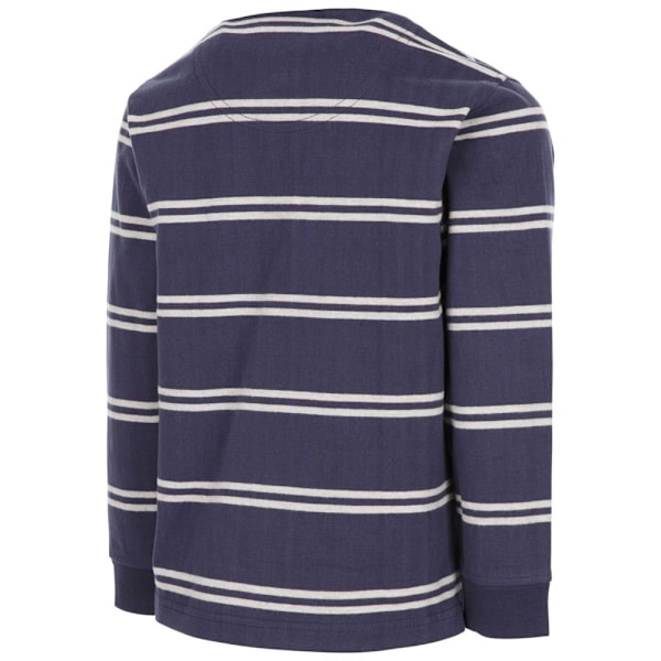 Trespass Boys Keelbeg Striped Jersey 11-12 år Marinblå Navy 11-12 Years