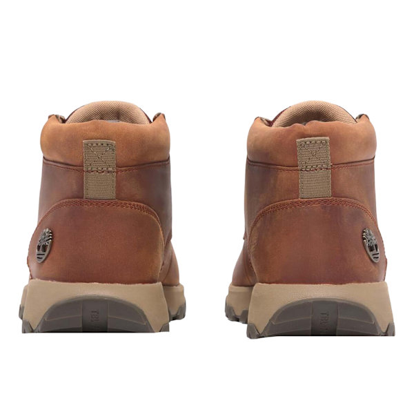 Timberland Winsor Park Läder Mellanhöga Snörkängor för Män 10 UK Orange 10 UK