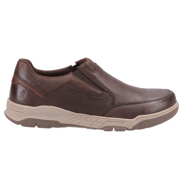 Hush Puppies Herr Fletcher Läderskor 10 UK Kaffe Coffee 10 UK